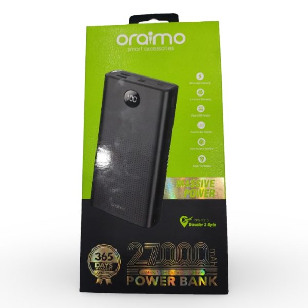 Oraimo powerbank 27000