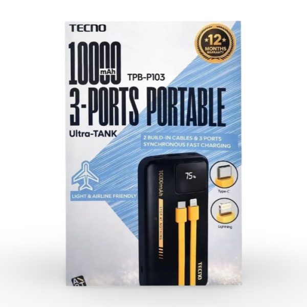 TECNO POWER BANK 10000