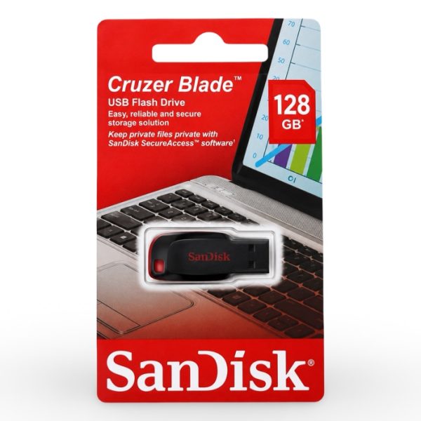 SANDISK PENDRIVE CRUZER BLADE (128GB)