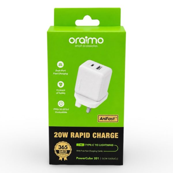 BRAND NEW ORAIMO TYPE.CHARGER