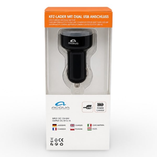 BRAND NEW ACQUA CAR CHARGER