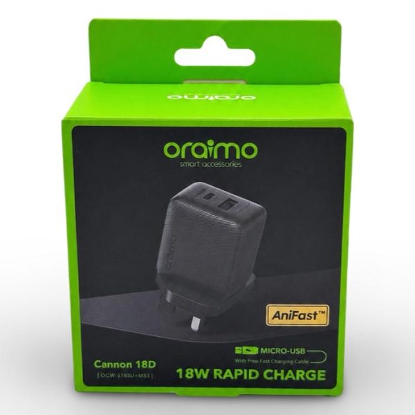 BRAND NEW ORAIMO USB CHARGER OCW-5183U+M53